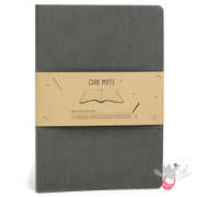 CIAK Mate Soft Cover Notebook - Large (A5) - Dotted Pages - Dark Grey 