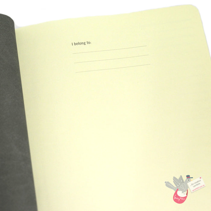 CIAK Mate Soft Cover Notebook - Large (A5) - Dotted Pages - Red
