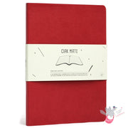 CIAK Mate Soft Cover Notebook - Large (A5) - Ruled Pages - Red
