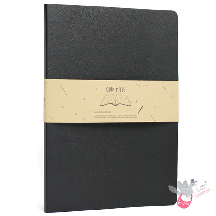 CIAK Mate Soft Cover Notebook - A4 - Dotted Pages - Black