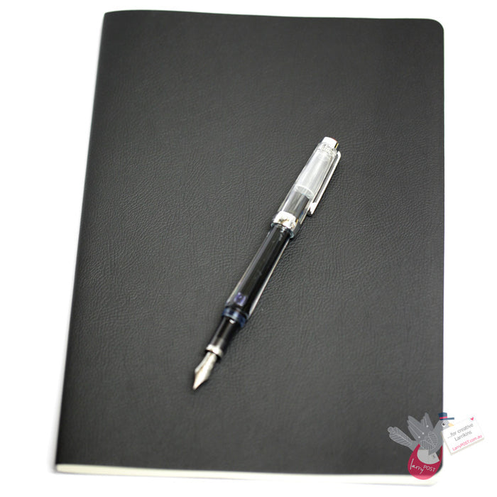 CIAK Mate Soft Cover Notebook - A4 - Plain - Black