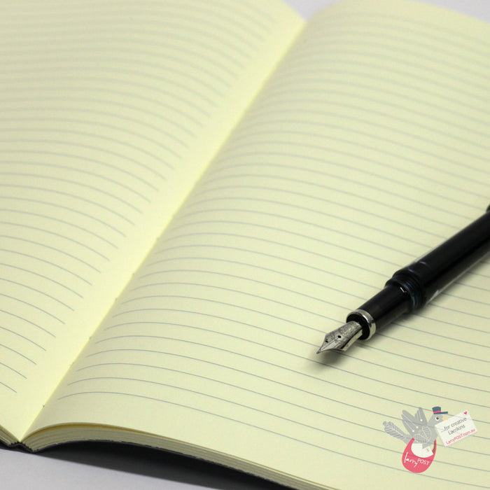 CIAK Mate Soft Cover Notebook - A4 - Ruled Pages - Navy Blue