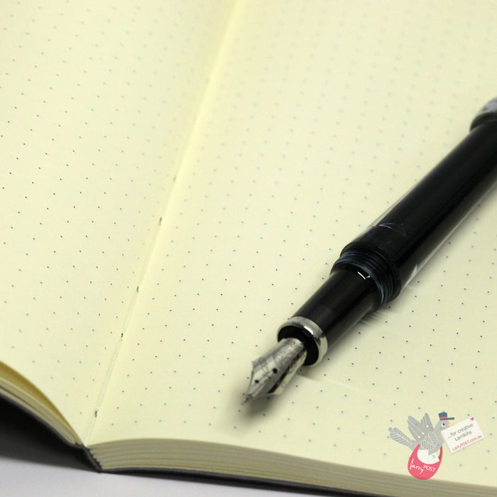 CIAK Mate Soft Cover Notebook - Large (A5) - Dotted Pages - Black
