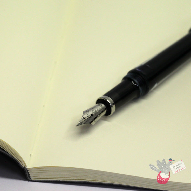 CIAK Mate Soft Cover Notebook - Large (A5) - Plain - Black
