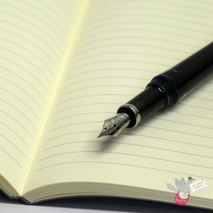 CIAK Mate Soft Cover Notebook - Medium (B6) - Ruled Pages - Milk Chocolate