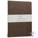 CIAK Mate Soft Cover Notebook - A4 - Plain Pages - Milk Chocolate