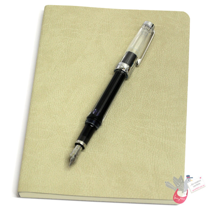 CIAK Mate Soft Cover Notebook - Large (A5) - Dotted Pages - Dove