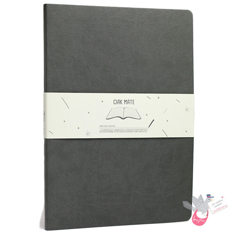 CIAK Mate Soft Cover Notebook - A4 - Ruled Pages - Anthracite