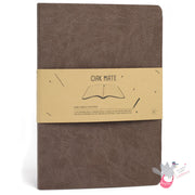 CIAK Mate Soft Cover Notebook - Large (A5) - Dotted Pages - Milk Chocolate
