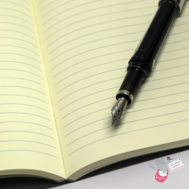 CIAK Mate Soft Cover Notebook - Large (A5) - Ruled Pages - Milk Chocolate