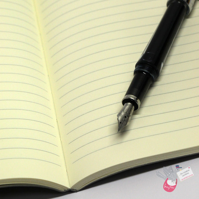 CIAK Mate Soft Cover Notebook - Large (A5) - Ruled Pages - Milk Chocolate