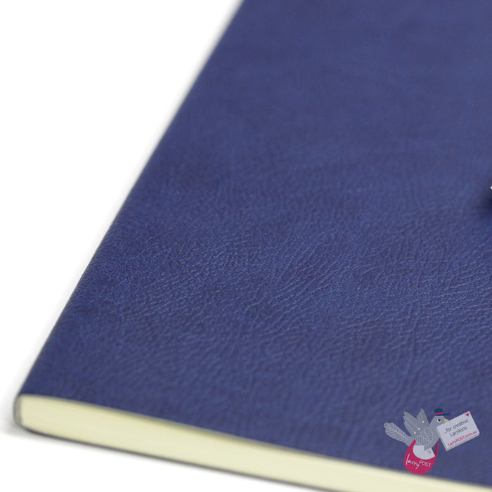 CIAK Mate Soft Cover Notebook - A4 - Dotted Pages - Navy Blue