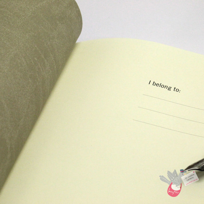 CIAK Mate Soft Cover Notebook - A4 - Dotted Pages - Navy Blue