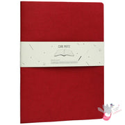 CIAK Mate Soft Cover Notebook - A4 - Ruled Pages - Red