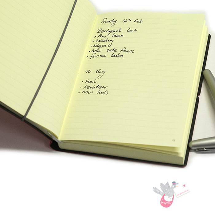 CIAK Smartbook - Monthly Planner and Notebook - Medium (B6) - Lime Green