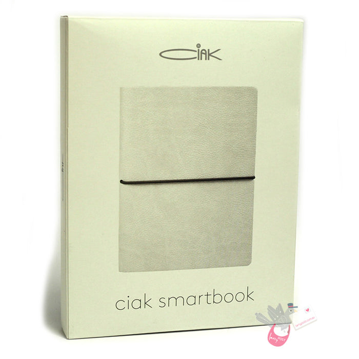 CIAK Smartbook Soft Cover - Monthly Planner and Notebook - Medium (B6) - Lime Green