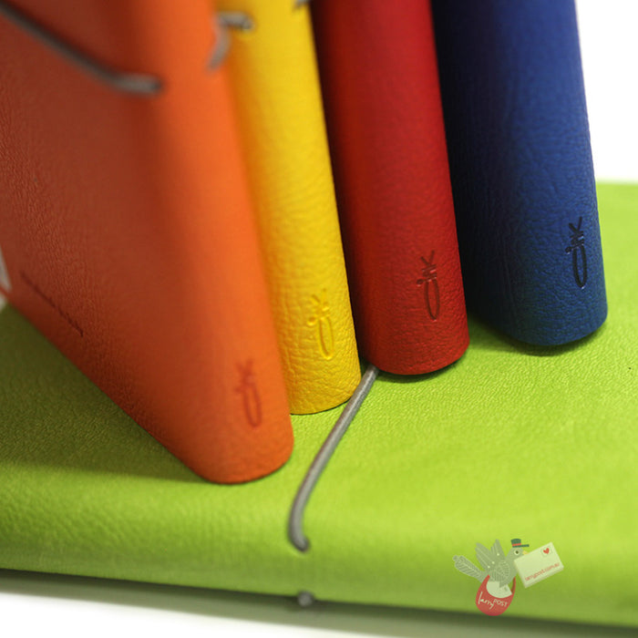 CIAK Smartbook - Monthly Planner and Notebook - Medium (B6) - Lime Green