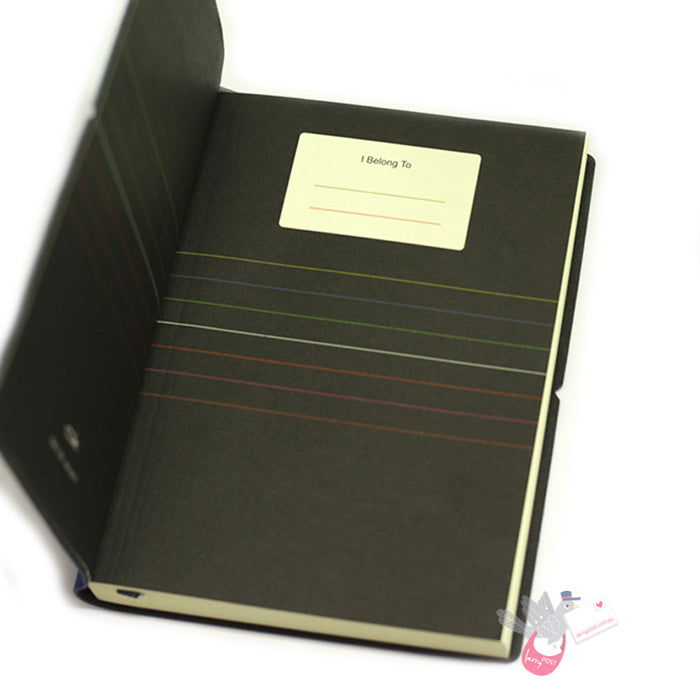 CIAK Smartbook - Monthly Planner and Notebook - Medium (B6) - Lime Green