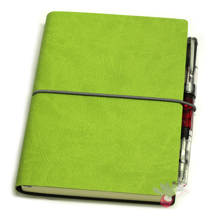 CIAK Smartbook - Monthly Planner and Notebook - Medium (B6) - Lime Green