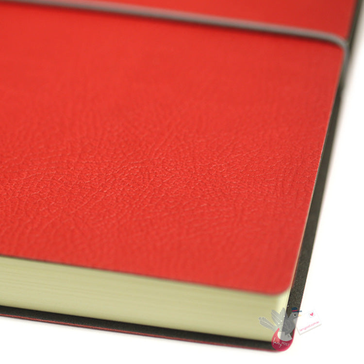 CIAK Smartbook - Monthly Planner and Notebook - Medium (B6) - Red