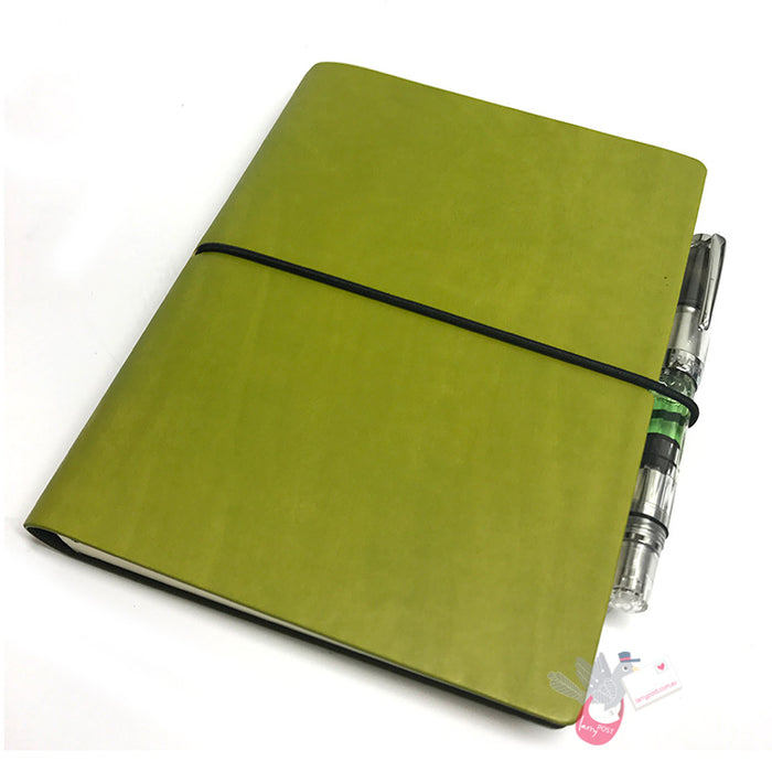 CIAK Classic Notebook - Medium (B6) - Squared / Grid - Green