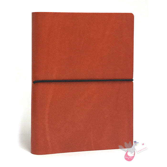 CIAK Classic Notebook - Medium (B6) - Squared / Grid - Orange