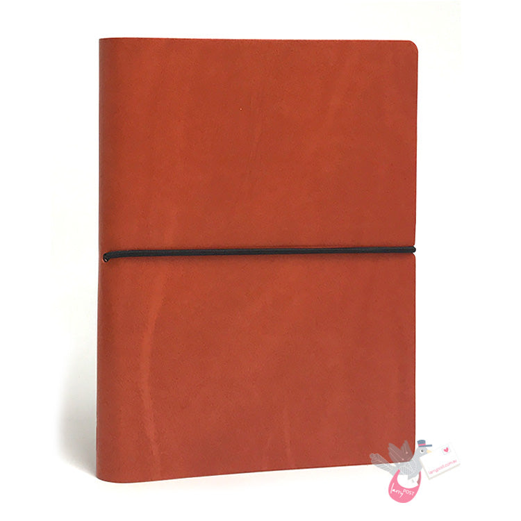 CIAK Classic Notebook - Medium (B6) - Ruled Pages - Orange