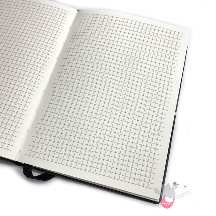CIAK Classic Notebook - Medium (B6) - Squared / Grid - Green