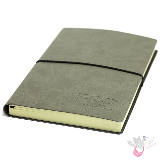 Custom CIAK Classic Smart Notebook - Large (A5) - Ruled - Black