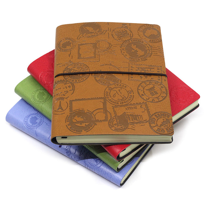 CIAK Travel Notebook - Medium (B6) - Plain/Ruled Pages - Red