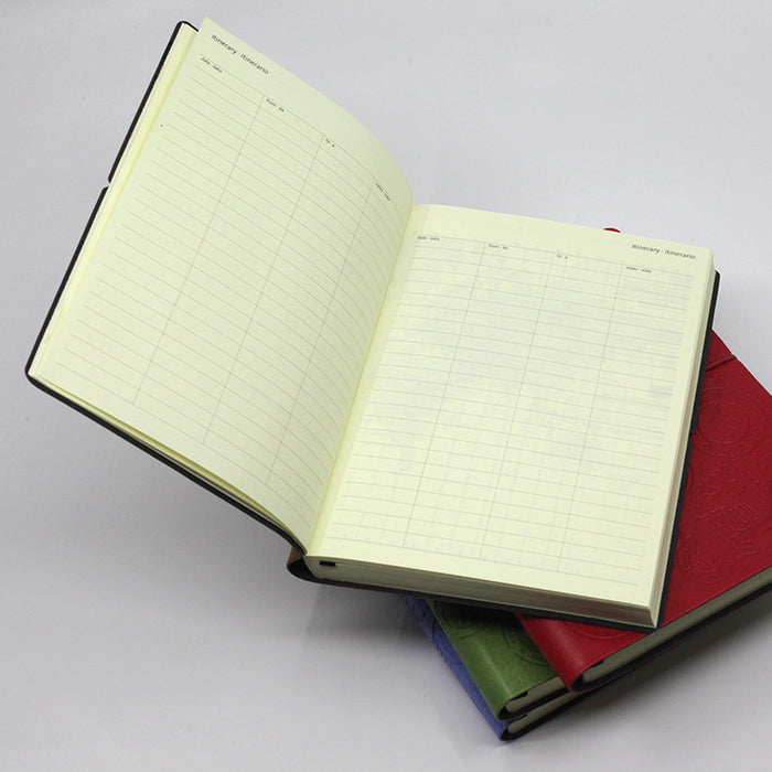 CIAK Travel Notebook - Medium (B6) - Plain/Ruled Pages - Blue