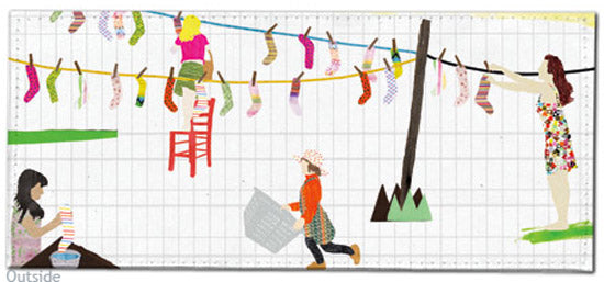 POKETO Wallet - Colourbox Outside