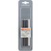 CRETACOLOR 5.6mm Artists Leads - 4-Pack - Charcoal & Chalk