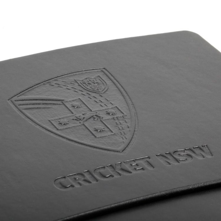 Custom CIAK Classic Smart Notebook - Large (A5) - Ruled - Black