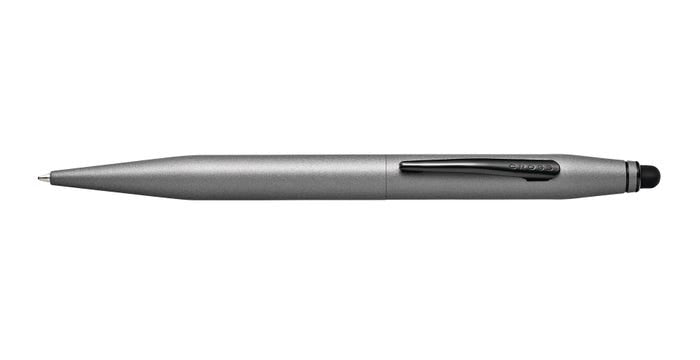 CROSS Tech2 Ballpoint and Stylus - Titanium Grey PVD (Gift Boxed)