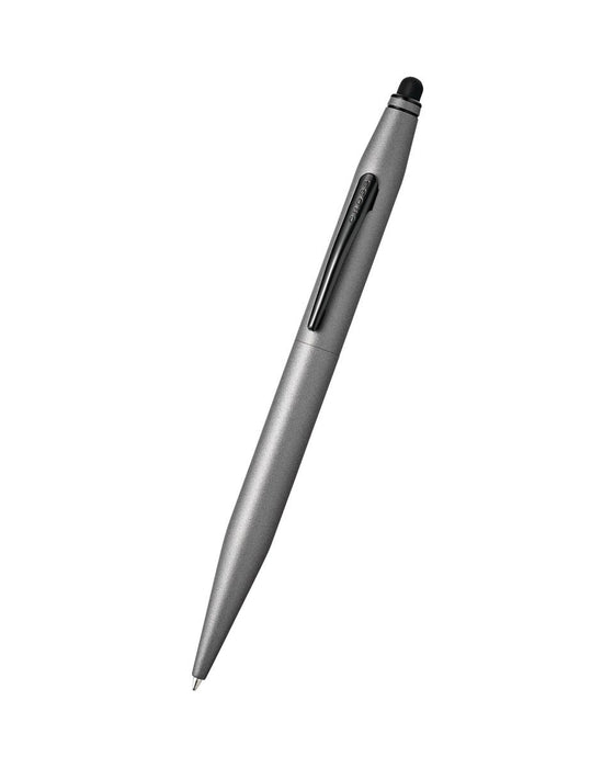 CROSS Tech2 Ballpoint and Stylus - Titanium Grey PVD (Gift Boxed)