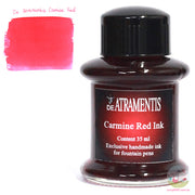 DE ATRAMENTIS Fountain Pen Ink 35mL - Carmine Red 