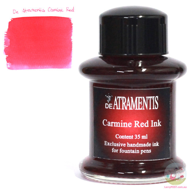 DE ATRAMENTIS Fountain Pen Ink 35mL - Carmine Red 