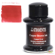 DE ATRAMENTIS Fountain Pen Ink 35mL - Copper Brown