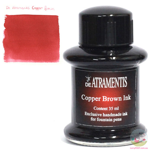 DE ATRAMENTIS Fountain Pen Ink 35mL - Copper Brown