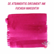 DE ATRAMENTIS Permanent Document Ink - Fuchsia (Magenta) - 2mL SAMPLE