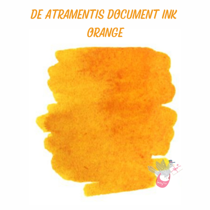 DE ATRAMENTIS Permanent Document Ink - Yellow - 2mL SAMPLE