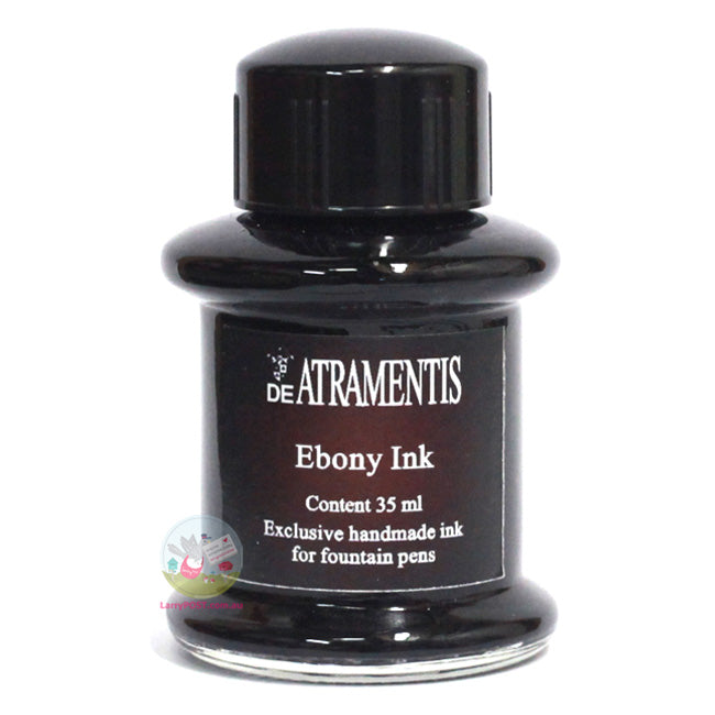 DE ATRAMENTIS Fountain Pen Ink 45mL - Ebony