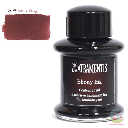 DE ATRAMENTIS Fountain Pen Ink 35mL - Ebony 