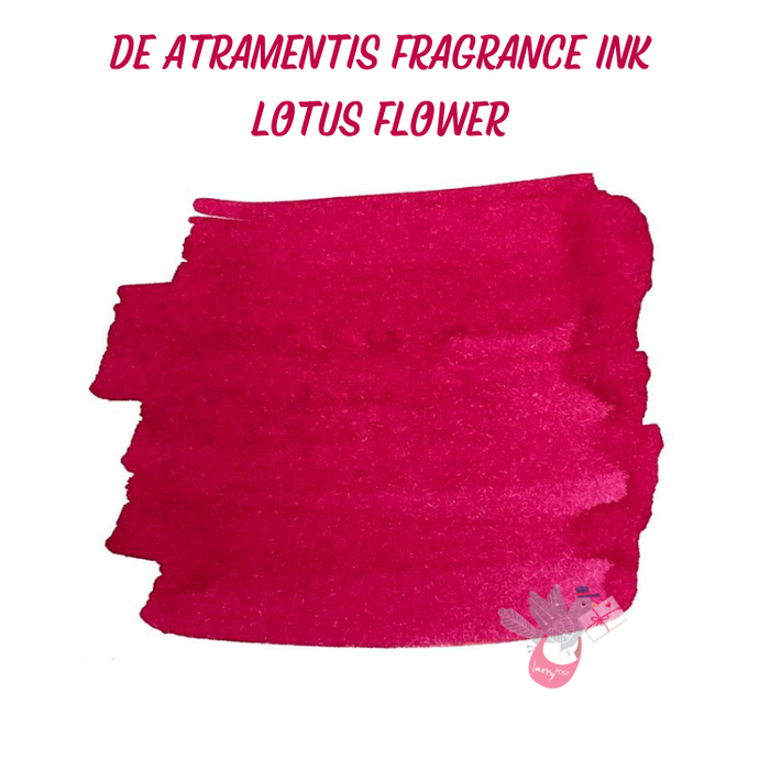 DE ATRAMENTIS Ink - Lotus Flower Fragrance - Red Colour - 5mL SAMPLE