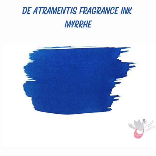 DE ATRAMENTIS Ink - Myrrhe Fragrance - Sky Blue Colour - 4mL SAMPLE