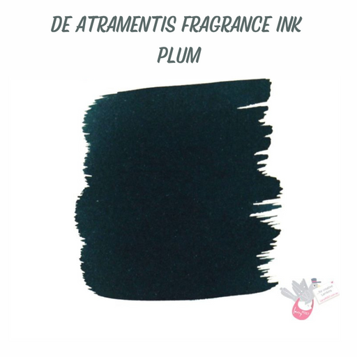 DE ATRAMENTIS Ink - Plum Fragrance  - Plum Blue Colour - 4mL SAMPLE