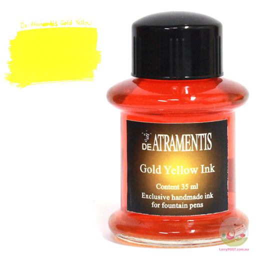 DE ATRAMENTIS Fountain Pen Ink 35mL - Gold Yellow 