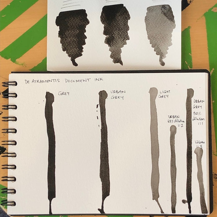 Comparison of Document Greys (Grey