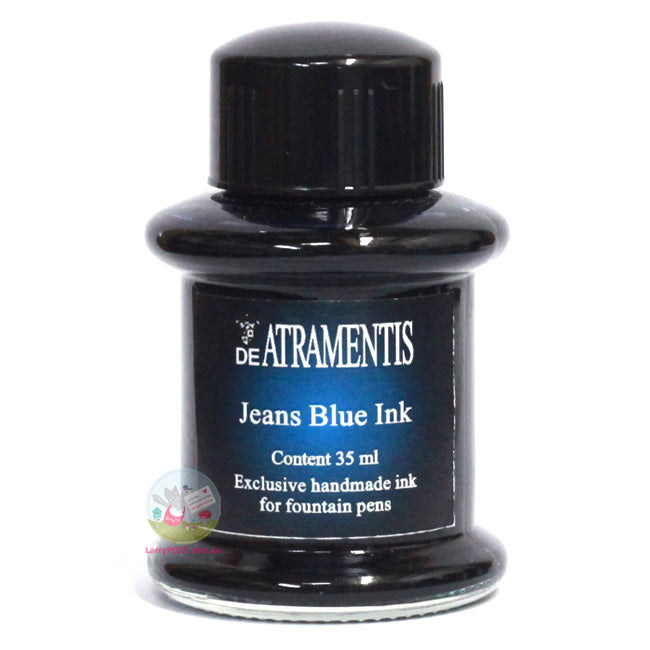 DE ATRAMENTIS Fountain Pen Ink 35mL - Jeans Blue